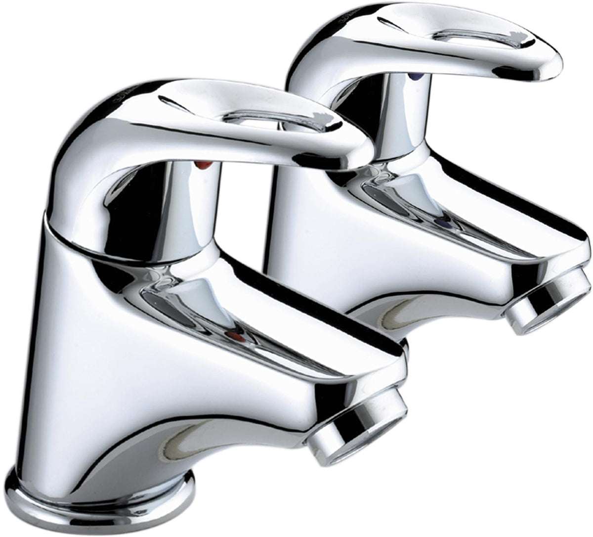 Bristan Java Modern Basin Taps - Chrome Plated - J 1/2 C