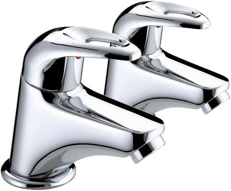 Bristan Java Round Bath Taps - Chrome Plated - J 3/4 C