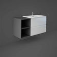 RAK Joy Open Storage Unit 400mm - Grey - JOYOS040MGY - TAP 'N' SHOWER