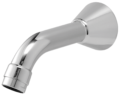 Rada SP T150 Wall Mounted Chrome Bath Spout Short - 1.1503.734 - TAP 'N' SHOWER