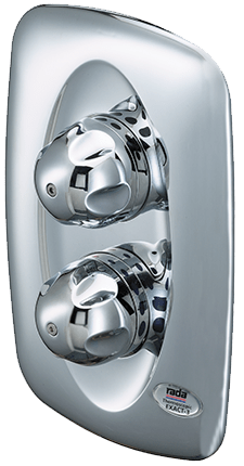 Rada Exact - 3B Chrome Thermostatic Shower Control - 1.0.427.02.1 - TAP 'N' SHOWER