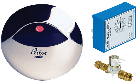 Rada 120 Chrome Mono - Control System - 1.1495.009 - TAP 'N' SHOWER