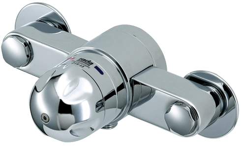 Rada 215 - T3 C Chrome Thermostatic Mixing Valve - 1.0.440.01.1 - TAP 'N' SHOWER