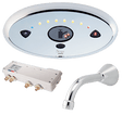 Rada Sense Chrome Digital Mixing Valve Washbasin Kit T3 - 1.1503.702 - TAP 'N' SHOWER