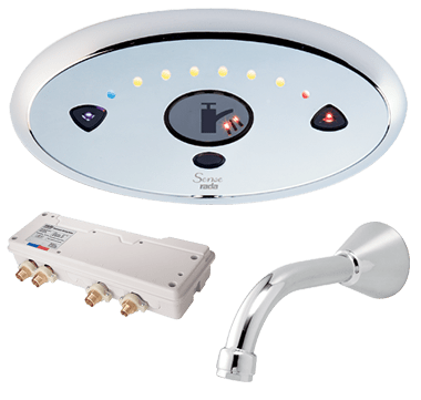 Rada Sense Chrome Digital Mixing Valve Washbasin Kit T3 - 1.1503.702 - TAP 'N' SHOWER