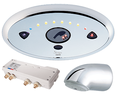 Rada Sense Chrome Digital Mixing Valve Shower Kit T3 - 1.1503.706 - TAP 'N' SHOWER