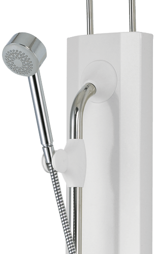 Rada PA - V8FW White Shower Panel Assembly - 1.1613.049 - TAP 'N' SHOWER