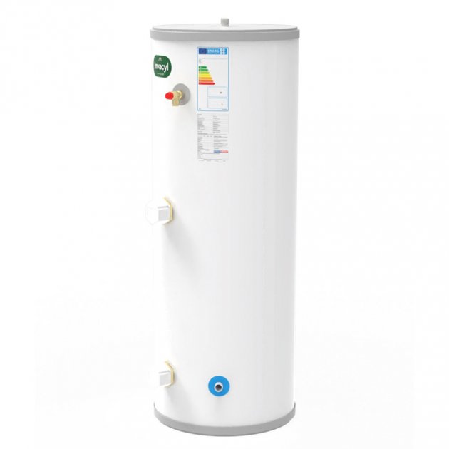 Joule Invacyl Stainless Steel Standard Direct Unvented Cylinder 120 Litre - White - TRBMVD - 0120LFB - TAP 'N' SHOWER