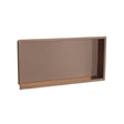 JTP Shower Niche - Brushed Bronze - 21NH600BRZ - TAP 'N' SHOWER