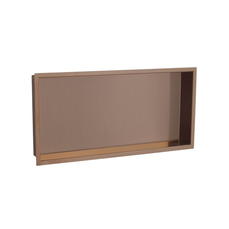 JTP Shower Niche - Brushed Bronze - 21NH600BRZ - TAP 'N' SHOWER