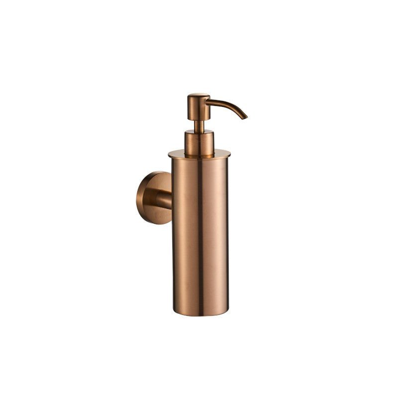 JTP VOS Wall Mounted Soap Dispenser - Brushed Bronze - 21267BRZ - TAP 'N' SHOWER