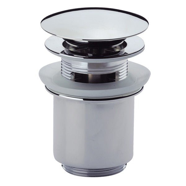 JTP Click Clack Basin Waste Slotted Chrome - 709CCSL - TAP 'N' SHOWER