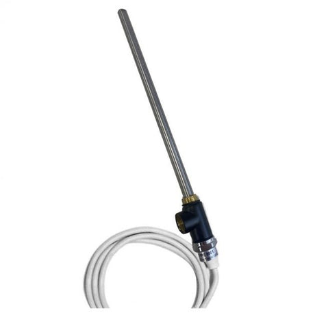 JTP Valves Standard Heating Element 200 Watts with T - Piece - Matt Black - ELE200WMB - TAP 'N' SHOWER