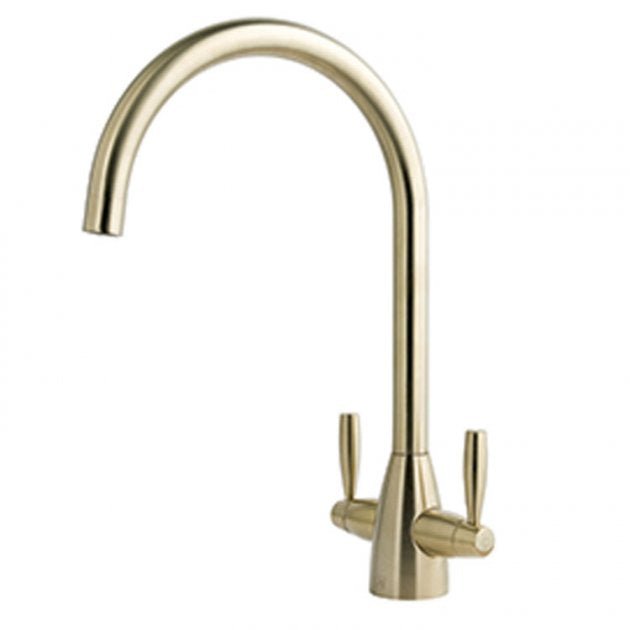 JTP Blink Sink Mixer - Brushed Brass - BBRBL182 - TAP 'N' SHOWER