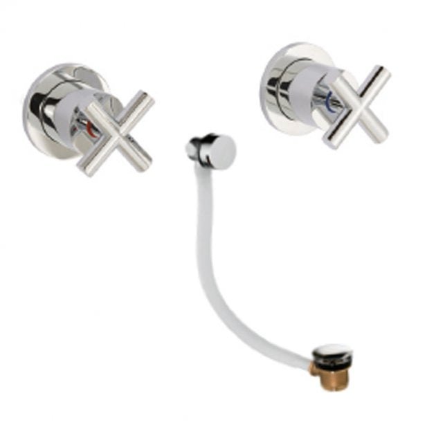 JTP Solex Concealed Valves Slim Click Clack - Chrome - 66089HACC - TAP 'N' SHOWER