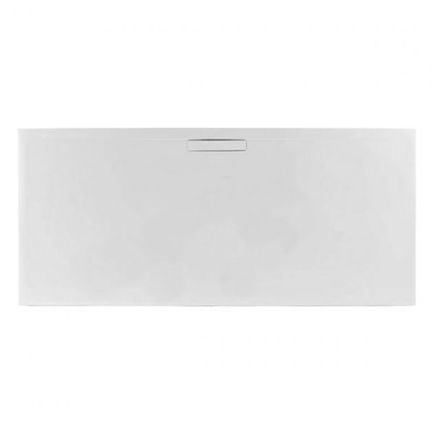 Just Trays Evolved 25mm x 1000mm x 760mm Rectangular Shower Tray with Waste - Gloss White - E1076100 - TAP 'N' SHOWER