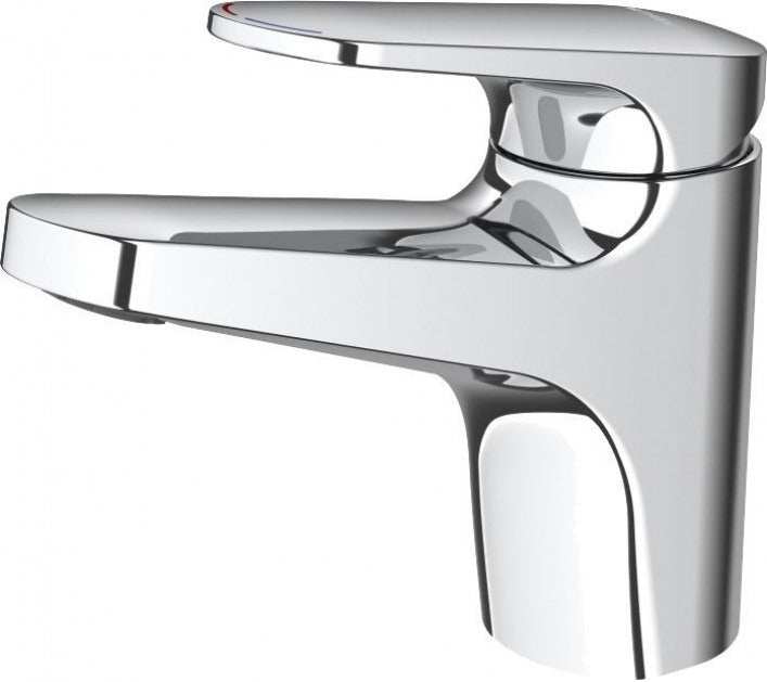 Deva Kaha Modern Mono Basin Mixer Tap with Swivel Spout - Chrome - KAHA113 - TAP 'N' SHOWER