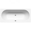 Kaldewei Classic Duo 0 Tap Hole Rectangular Steel Bath 1600mm x 700mm - White - 290300010001 - TAP 'N' SHOWER