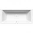 Kaldewei Puro Duo 0 Tap Hole Rectangular Steel Bath 1800mm x 800mm - White - 266400010001 - TAP 'N' SHOWER