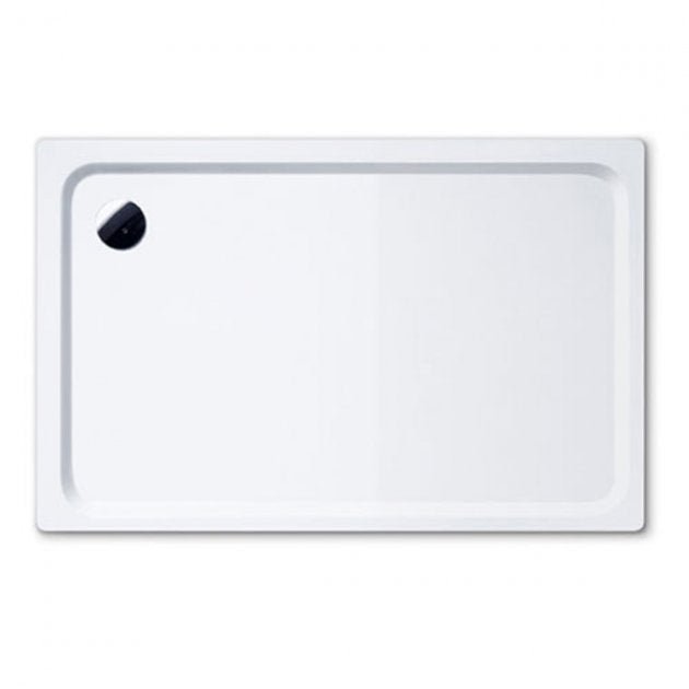 Kaldewei Superplan Rectangular Steel Shower Tray 1000mm x 750mm - White - 430200010001 - TAP 'N' SHOWER
