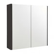 Kartell Arc Mirror Cabinet 600mm - Matt Graphite - ARC600MIR - G - TAP 'N' SHOWER