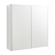 Kartell Arc Mirror Cabinet 600mm - White Gloss - ARC600MIR - W - TAP 'N' SHOWER