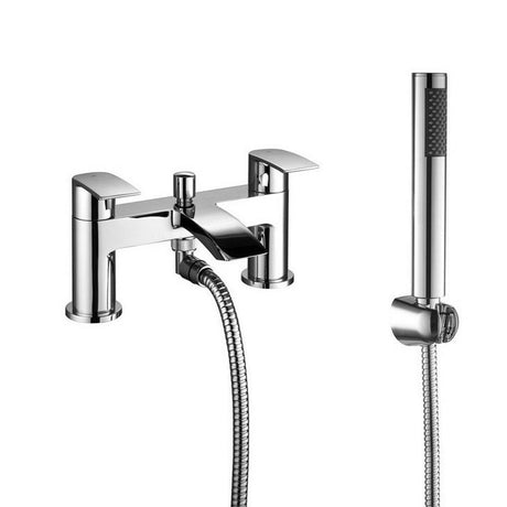 Kartell Curve Bath Shower Mixer Tap - Polished Chrome - TAP281CU - TAP 'N' SHOWER