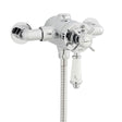 Kartell Klassique Exposed Thermostatic Shower Valve - Chrome - SHO044KL - TAP 'N' SHOWER