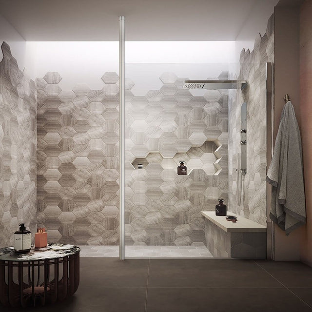 Kartell KV8 Wet Room Shower Screen Adjustable Floor to Ceiling Post - Chrome - EIGHT201WP - TAP 'N' SHOWER
