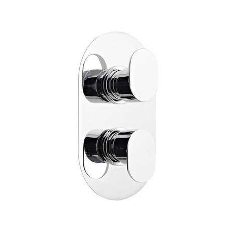 Kartell Logik Concealed Thermostatic Shower Valve with Diverter - Chrome - SHO021LO - TAP 'N' SHOWER