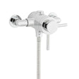 Kartell Plan Exposed thermostatic shower valve in chrome with modern design