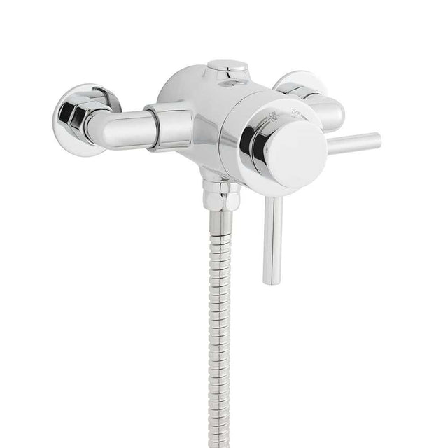 Kartell Plan Exposed thermostatic shower valve in chrome with modern design