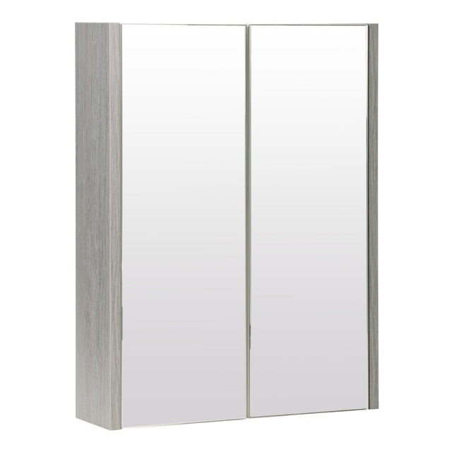 Kartell Purity 500mm Mirror Cabinet - Silver Oak - PSO500MIR - TAP 'N' SHOWER