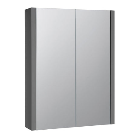 Kartell Purity Mirror Cabinet Storm 500mm - Grey Gloss - FUR118PU - TAP 'N' SHOWER