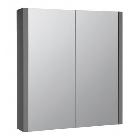 Kartell Purity Mirror Cabinet Storm 600mm - Grey Gloss - FUR114PU - TAP 'N' SHOWER
