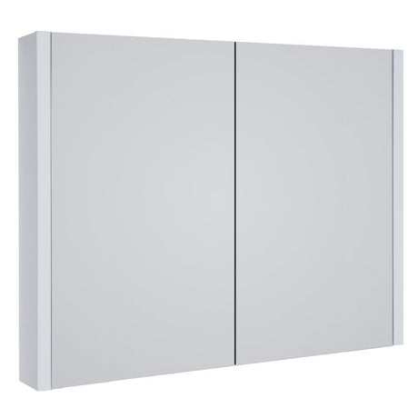 Kartell Purity 800mm Mirror Cabinet - White Gloss - FUR096PU - TAP 'N' SHOWER