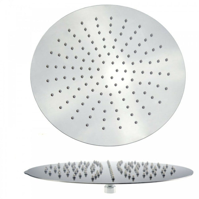 Kartell Round Slimline Drench Shower Head 250mm - Chrome - SHO119RO - TAP 'N' SHOWER