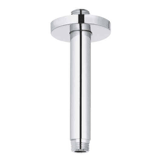 Kartell Round Ceiling Mounted Shower Arm - Chrome - SHO111RO - TAP 'N' SHOWER