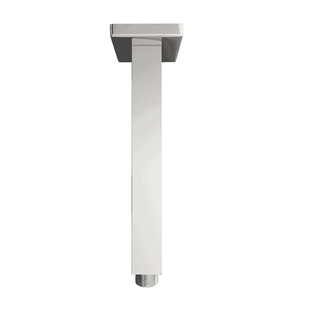 Kartell Square Ceiling Mounted Shower Arm - Chrome - SHO110SQ - TAP 'N' SHOWER