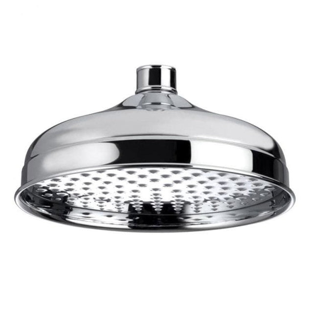 Kartell Traditional 200mm Drench Shower Head - Chrome - SHO102T - TAP 'N' SHOWER