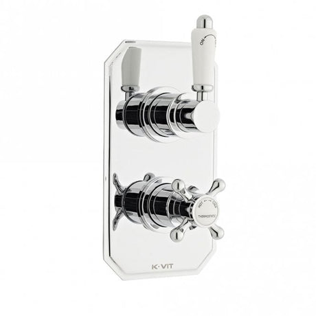Kartell Viktory Concealed Thermostatic Shower Valve - Chrome - SHO032VI - TAP 'N' SHOWER