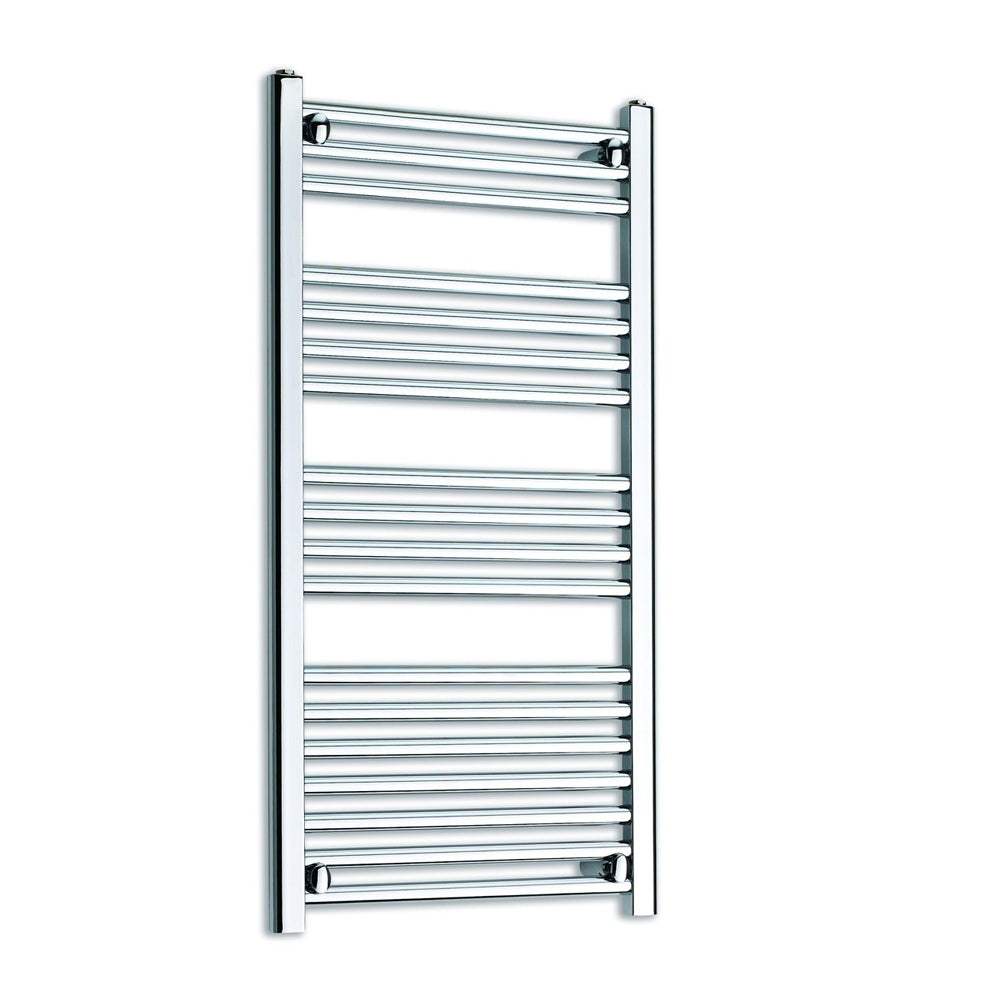 Kartell K-Rad K-Rail chrome 1000mm high straight towel rail for modern bathrooms