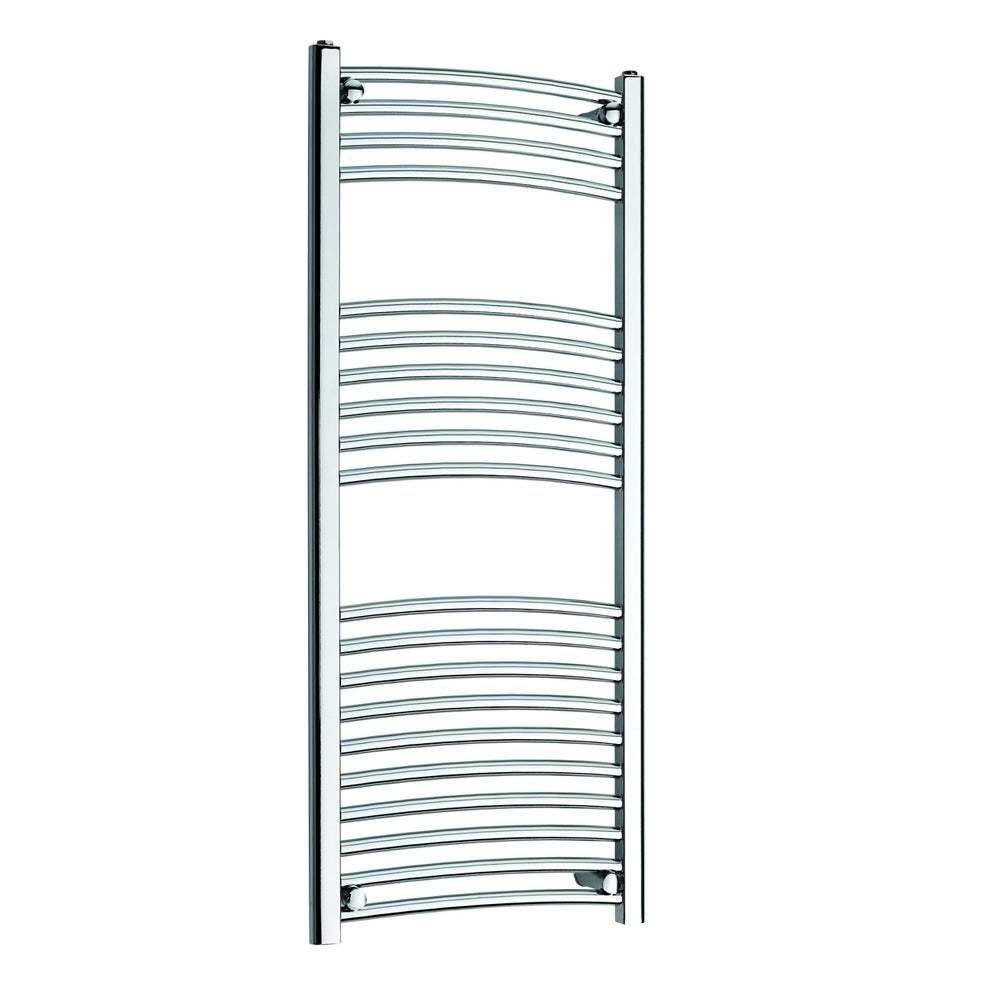 Kartell K-Rad K-Rail 1200mm chrome curved towel rail for modern bathrooms