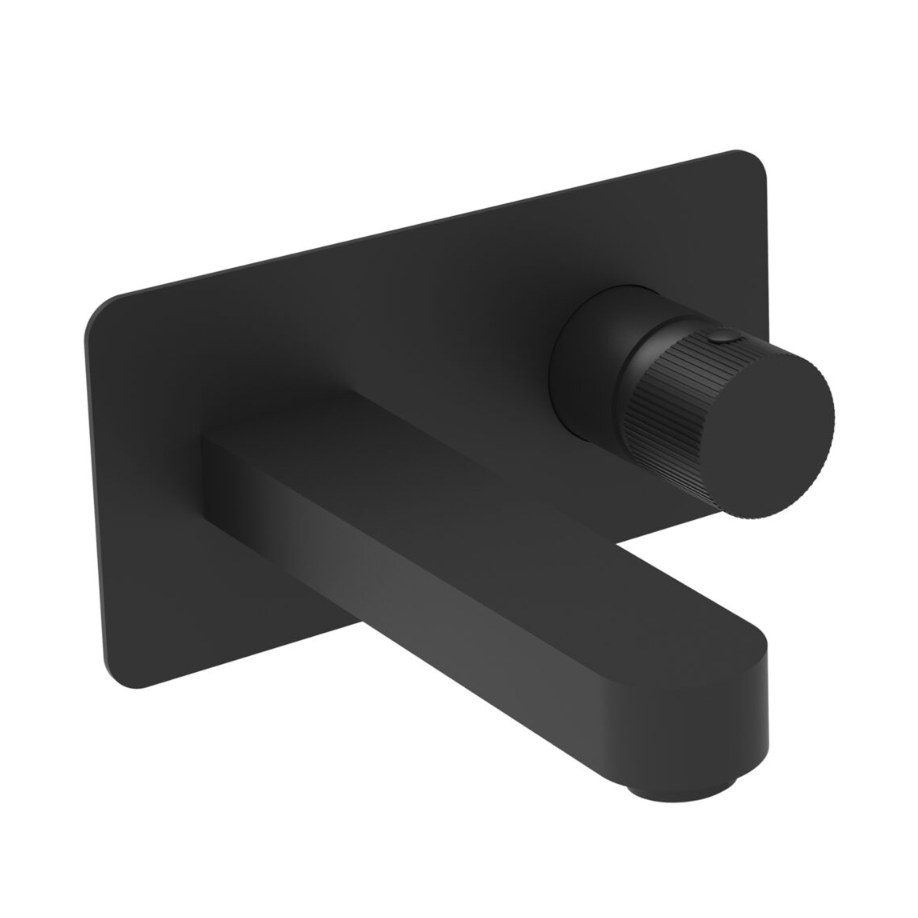 Scudo Koko Wall mounted Tap - Black - KO - 004 - TAP 'N' SHOWER
