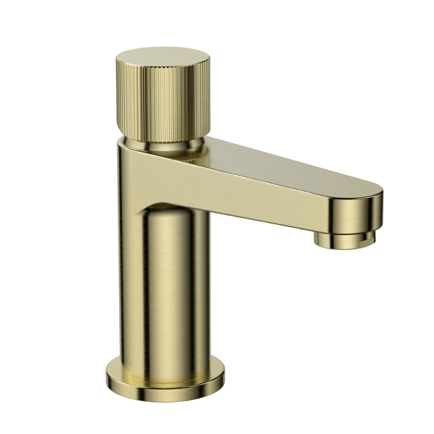 Scudo Koko Mini Basin Tap - Brushed Brass - KO - 011 - TAP 'N' SHOWER