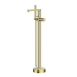 Scudo Koko Free Standing Tap - Brushed Brass - KO - 015 - TAP 'N' SHOWER