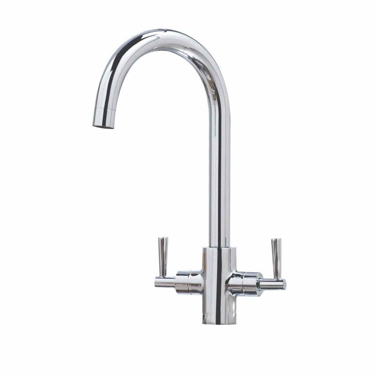 Scudo Kingston 1 Tap Hole Kitchen Tap - Chrome - KT12 - TAP 'N' SHOWER