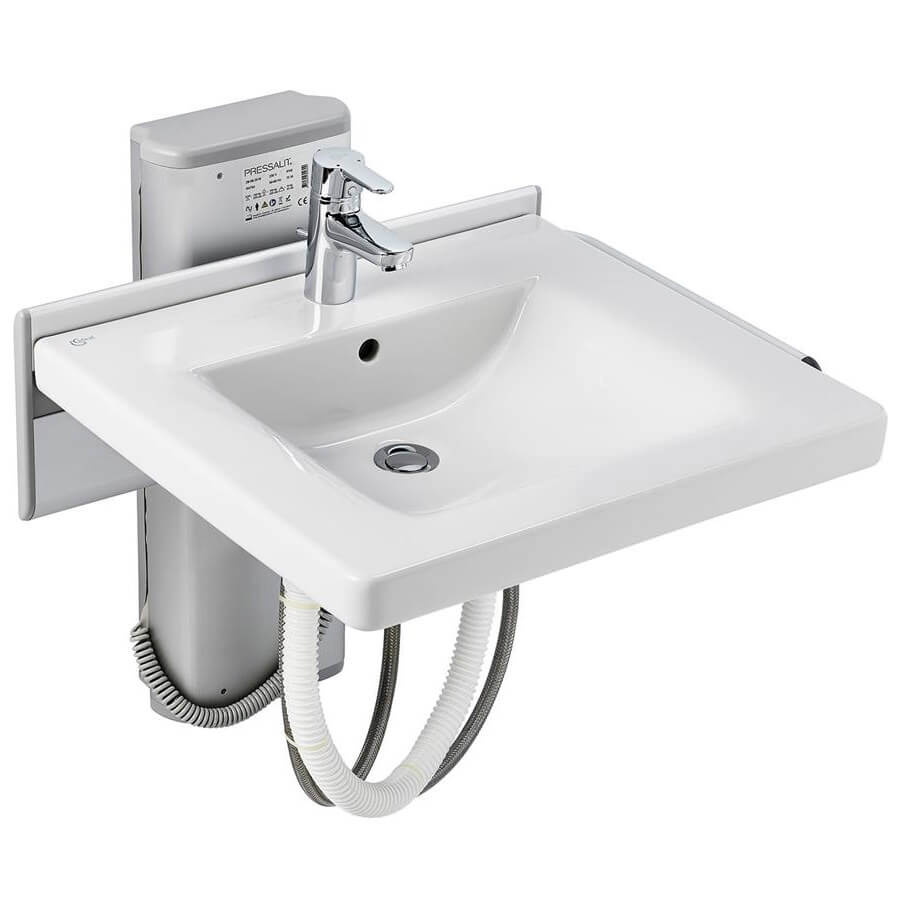 Armitage Shanks Care Plus Electric Washbasin Bracket and Vertical Adjustment - S065167 - TAP 'N' SHOWER
