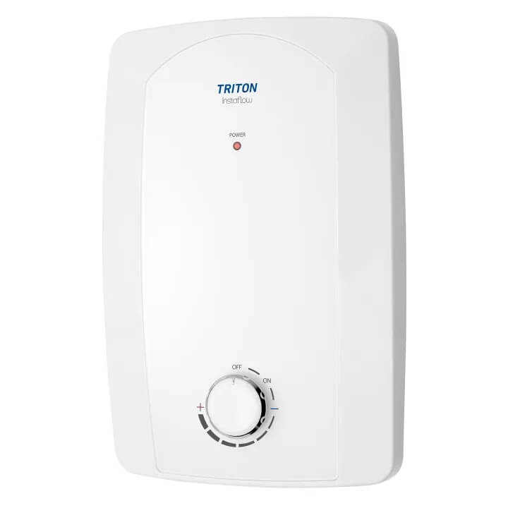 Triton Instaflow Single Point Instantaneous Water Heater 7.7kW - White - SPINSF07MW - TAP 'N' SHOWER