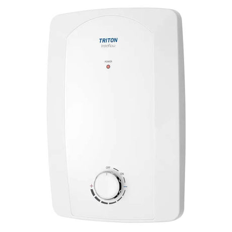 Triton Instaflow Single Point Instantaneous Water Heater 7.7kW - White - SPINSF07MW - TAP 'N' SHOWER